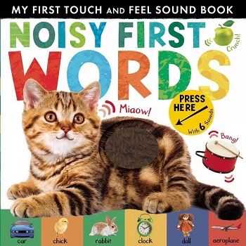My First Touch and Feel Sound Book: Noisy First Word (New Edition) – Patricia Hegarty – Little Tiger Press – kitap