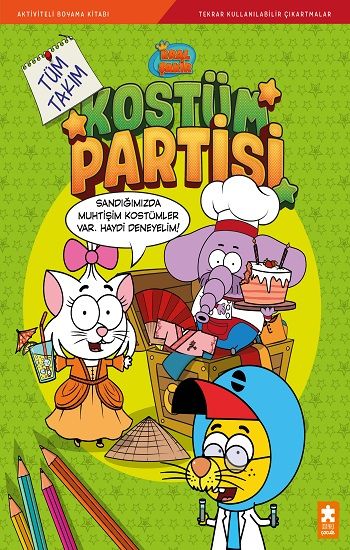 Kral Şakir Kostüm Partisi – Varol Yaşaroğlu – Eksik Parça Yayınları – kitap kapağı
