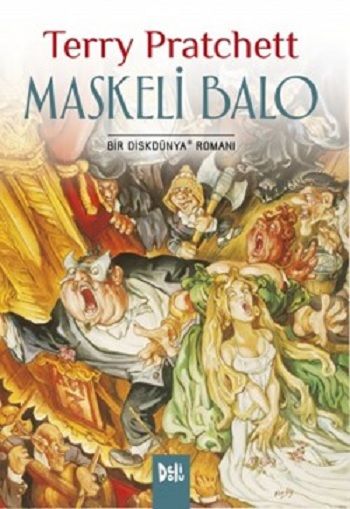 Maskeli Balo – Terry Pratchett – Delidolu – kitap kapağı
