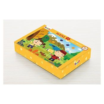 24 Parça Yer Puzzle – Doğa Yürüyüşü – Kolektif – Eolo Yayıncılık – kitap kapağı