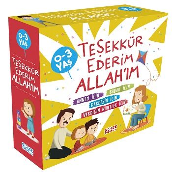 Teşekkür Ederim Allah'ım (4 Kitap Takım) - Timaş Çocuk Kitap