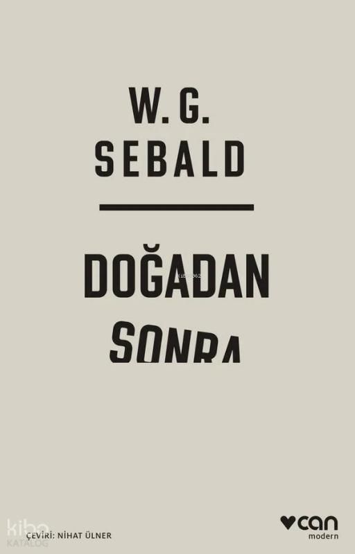 Doğadan Sonra - Can Yayınları Kitap