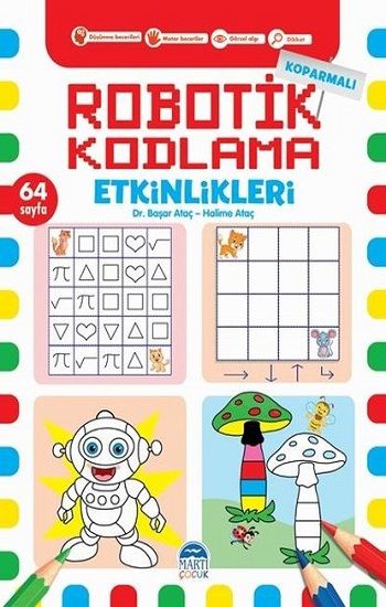 Koparmalı Robotik Kodlama Etkinlikleri - 1 - Martı Çocuk Yayınları Kitap