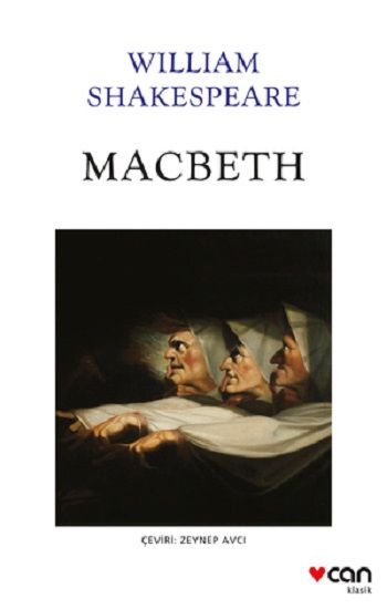 Macbeth – William Shakespeare – Can Yayınları – kitap kapağı