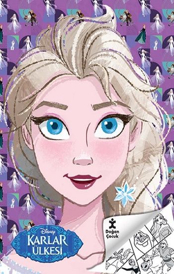 Disney Karlar Ülkesi Kraliçe Elsa Boyama Kitabı – Doğan Çocuk Kolektif – Doğan Çocuk – kitap kapağı