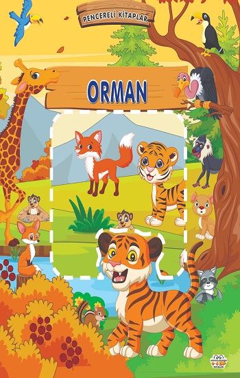 Pencereli Kitaplar Orman (Sıvama Cilt) – Ersan Güngör – 0-6 Yaş Yayınları – kitap kapağı