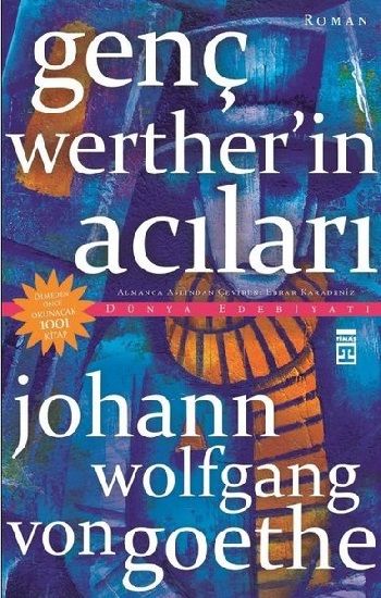Genç Werther'in Acıları – Johann Wolfgang von Goethe – Timaş Yayınları – kitap kapağı