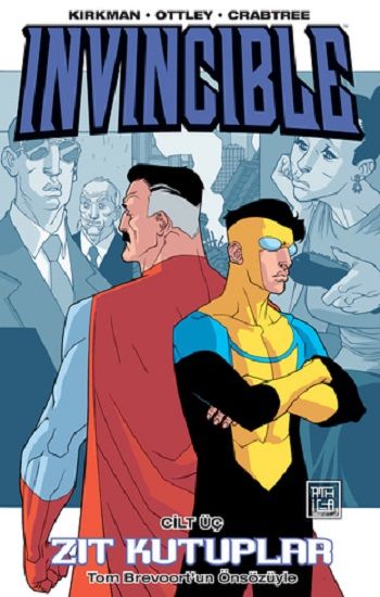 Zıt Kutuplar - Invincible 3 – Robert Kirkman – Athica Yayınları – kitap kapağı
