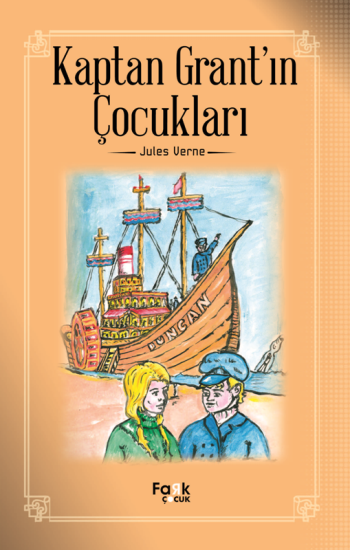 Kaptan Grant'ın Çocukları – Jules Verne – Fark Yayınları – kitap kapağı