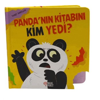 Panda’nın Kitabını Kim Yedi? (Ciltli) - Masalperest Kitap