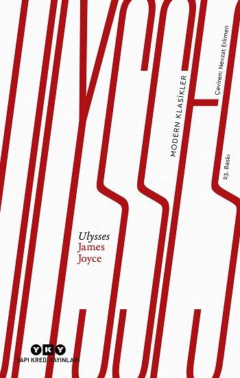Ulysses – James Joyce – Yapı Kredi Yayınları – kitap kapağı