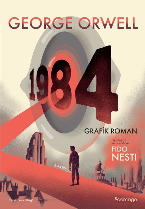 1984 – George Orwell – Domingo Yayınevi – kitap kapağı