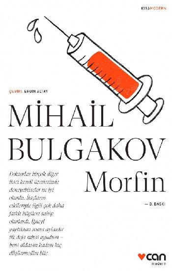 Morfin – Mihail Bulgakov – Can Yayınları – kitap kapağı