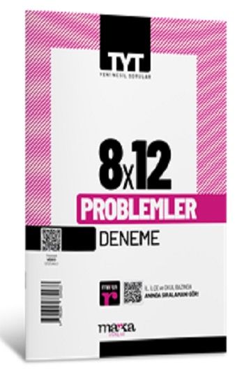 2025 TYT Yeni Nesil Problemler 8 Deneme Tamamı Video Çözümlü - Marka Yayınları Kitap