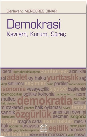 Demokrasi – Menderes Çınar – İletişim Yayınları – kitap kapağı