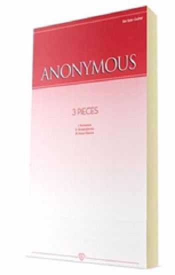 Anonymous -3 Pieces – Scamv – Sevda Cenap And Müzik Vakfı Yayınları – kitap kapağı