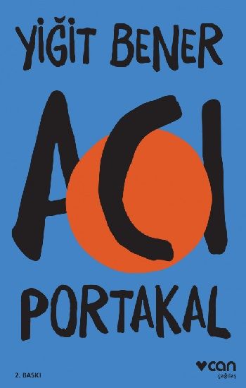 Acı Portakal – Yiğit Bener – Can Yayınları – kitap kapağı