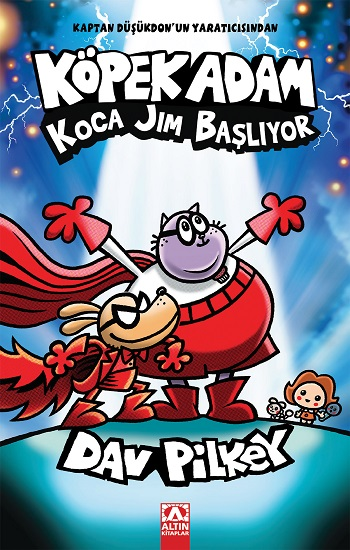 Köpek Adam - 13 Koca Jim Başlıyor - Altın Kitaplar - Çocuk Kitapları Kitap