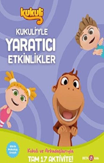 KUKULİ’YLE YARATICI ETKİNLİKLER – Serhat Akdeniz/Buket Kurt – Beta Kids – kitap kapağı