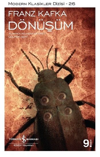 Dönüşüm – Franz Kafka – İş Bankası Kültür Yayınları – kitap kapağı