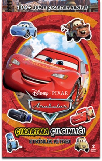 Disney Arabalar – Çıkartma Çılgınlığı Etkinlik Kitabı – Kolektif – Doğan Çocuk – kitap kapağı