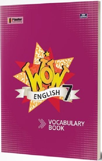 WOW English 7 Vocabulary Book – Ayten Karagöz – Master Publishing – kitap kapağı