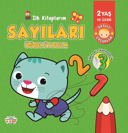 İlk Kitaplarım Sayıları Öğreniyorum – Barbaros Özcan – 0-6 Yaş Yayınları – kitap kapağı