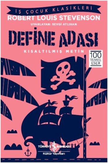 Define Adası (Kısaltılmış Metin) – Robert Louis Stevenson – İş Bankası Kültür Yayınları – kitap kapağı