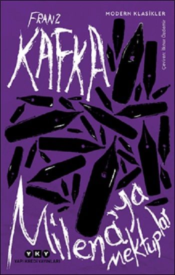 Milena'ya  Mektuplar – Franz Kafka – Yapı Kredi Yayınları – kitap kapağı