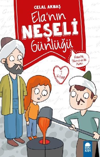 Robotik Dünyaya İlk Adım – Ela’nın Neşeli Günlüğü – Celal Akbaş – Mavi Kirpi Yayınları – kitap kapağı