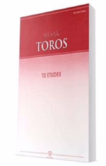 10 Etudes – Misak Toros – Sevda Cenap And Müzik Vakfı Yayınları – kitap kapağı