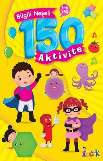 Bilgili Neşeli 150 Aktivite - Bıcırık Yayınları Kitap
