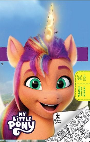 My Little Pony Taçlı Boyama Kitabı – Doğan Çocuk Kolektif – Doğan Çocuk – kitap kapağı