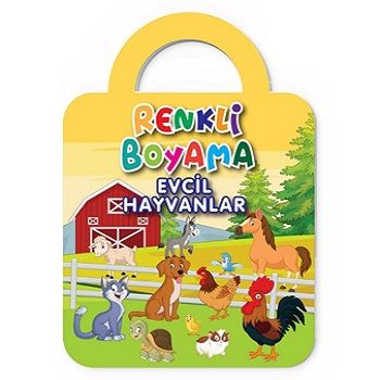 Evcil Hayvanlar - Renkli Boyama – Kolektif – Baloonkids Yayınevi – kitap kapağı