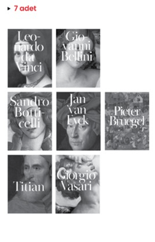 İkonik Tablolar Kartpostal Seti (7’li) - Fol Kitap Kitap