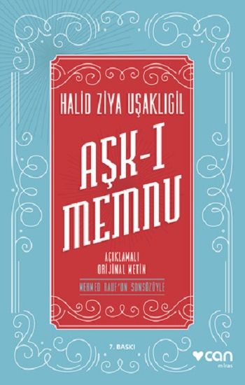 Aşk-ı Memnu (Orijinal Metin) - Can Yayınları Kitap