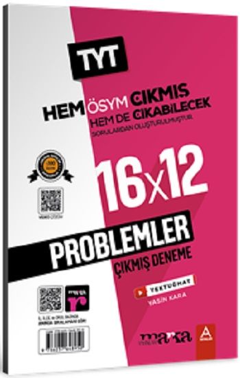 2025 TYT Problemler ÖSYM Çıkmış ve Çıkabilecek Sorulardan Oluşturulmuş 16 Deneme Sınavı Tamamı Video Çözümlü – Marka