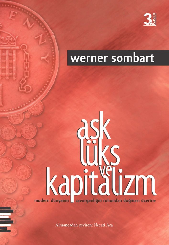 Aşk, Lüks ve Kapitalizm – Werner Sombart – Pharmakon Kitap – kitap kapağı