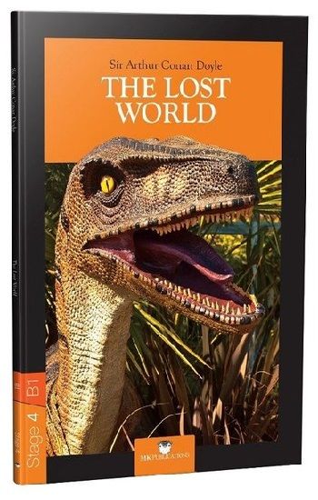 The Lost World Stage 4 B1 – Sir Arthur Conan Doyle – MK Publications – kitap kapağı
