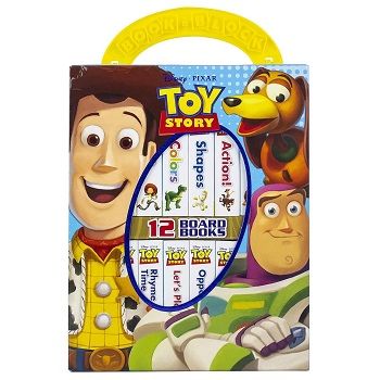 Disney: My First Library 12 Board Books- Toy Story Woody, Buzz Lightyear, and More! – Riley Beck – Pi Kids – kitap