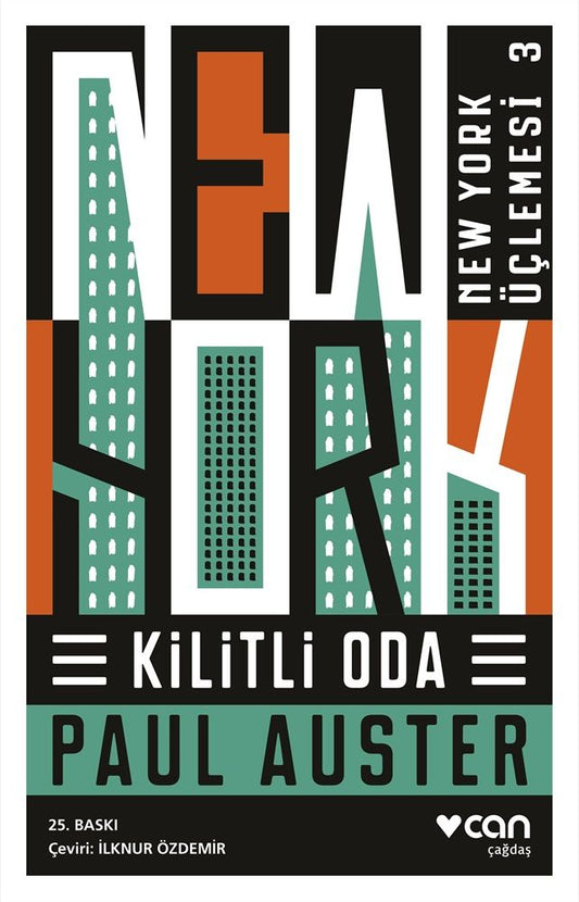 Kilitli Oda - New York Üçlemesi Serisi 3 - Can Yayınları Kitap