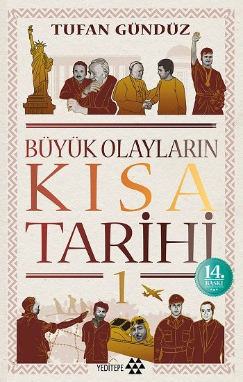 Büyük Olayların Kısa Tarihi – Tufan Gündüz – Yeditepe Yayınevi – kitap kapağı