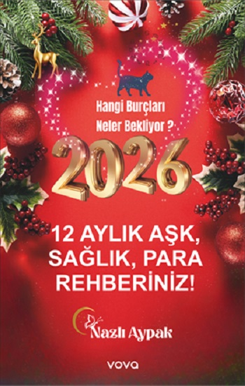 2026 12 Aylık Aşk, Sağlık, Para Rehberiniz - Vova Yayınları Kitap