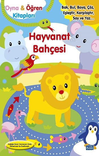 Oyna Öğren - Hayvanat Bahçesi – Kolektif – Parıltı Yayınları – kitap kapağı
