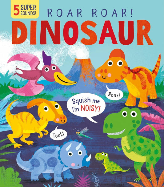 Roar Roar Dinosaur - Little Tiger Press Kitap