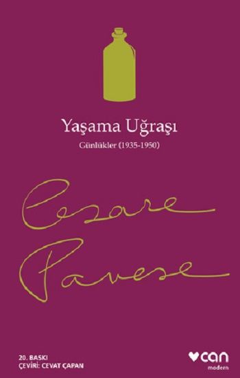 Yaşama Uğraşı – Cesare Pavese – Can Yayınları – kitap kapağı