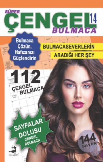 Süper Çengel Bulmaca- 14 - Olimpos Yayınları Kitap