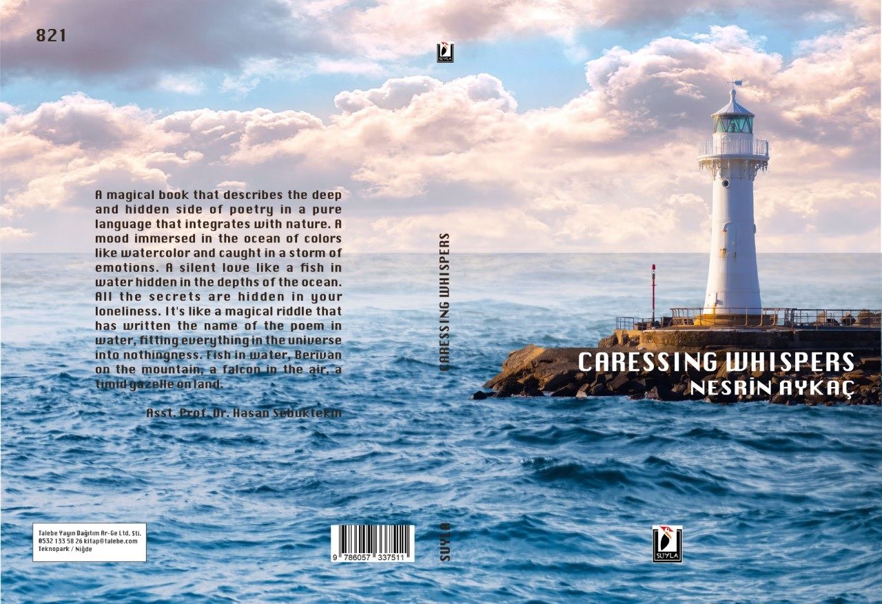 Caressing Whispers – Nesrin Aykaç – Suyla Yayınları – kitap kapağı