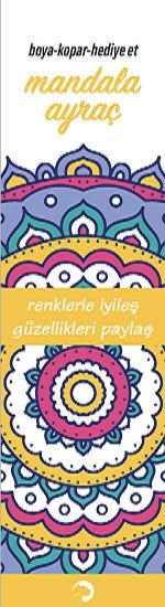 Mandala Ayraç Sarı - Leopar Yayınları Kitap