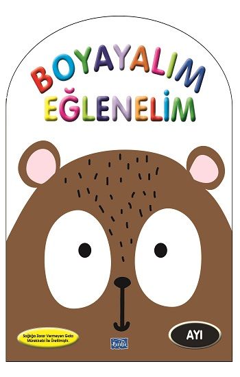 Boyayalım Eğlenelim - Ayı – Kolektif – Parıltı Yayınları – kitap kapağı